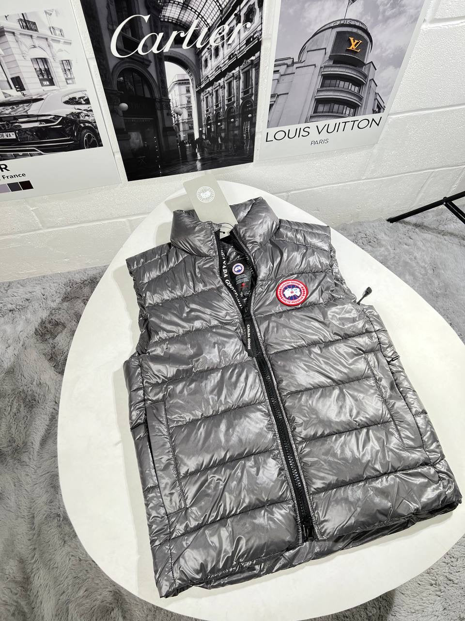CG BODYWARMER GREY