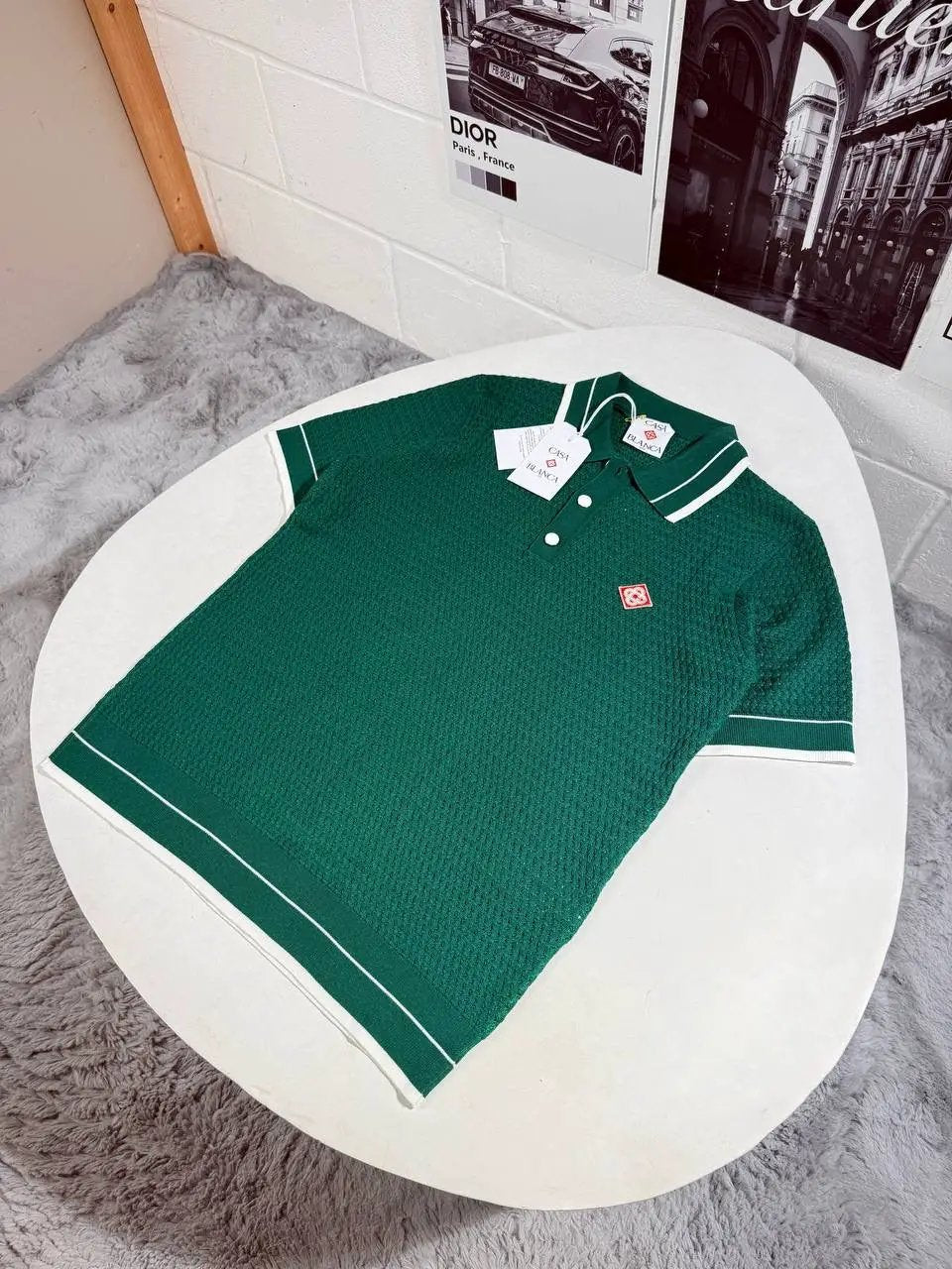 CASA KNITTED POLO by Stock supplier