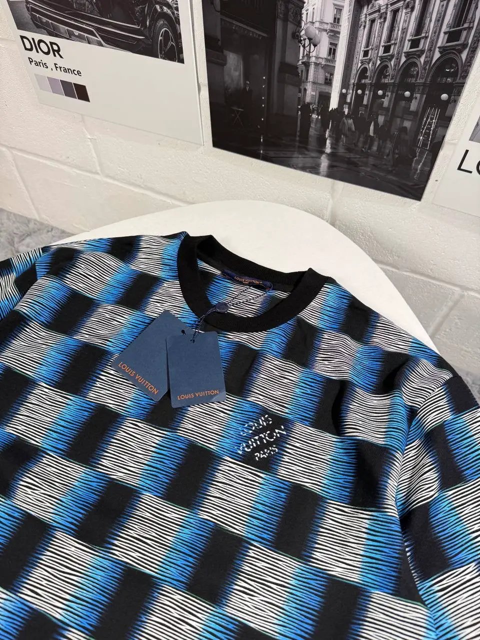 LVE CHEQ TSHIRT by Stock supplier
