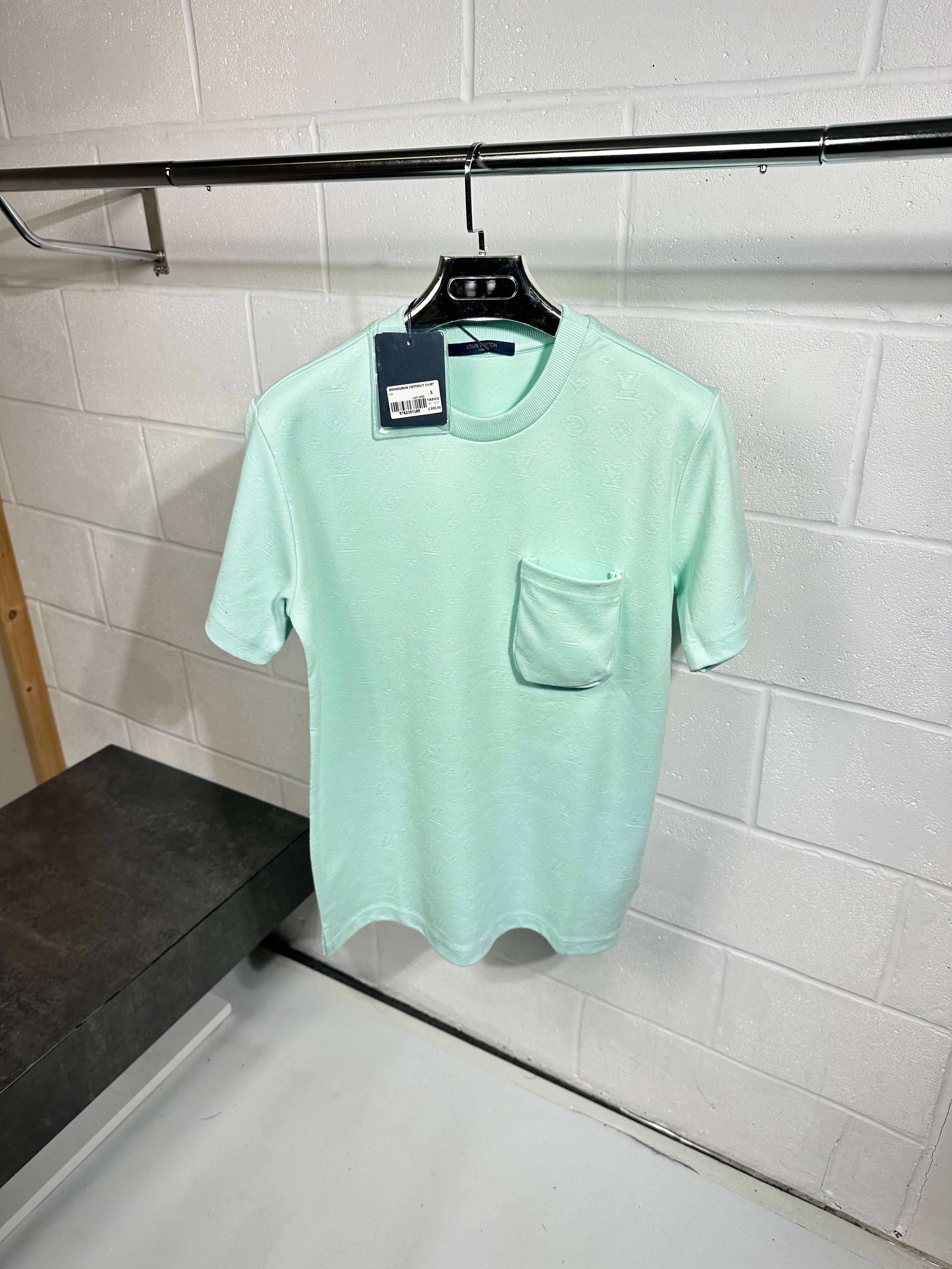 T-shirt Lv vert clair