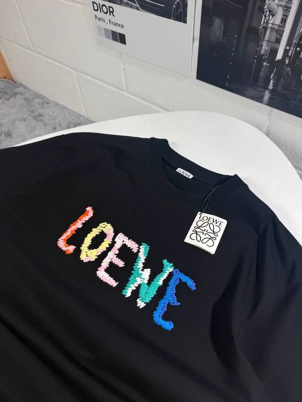 LOWE EMBROIDERED LOGO TSHIRT by Stock supplier