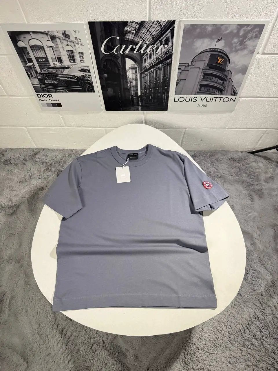 CG TEE RED BADGE by Stock supplier