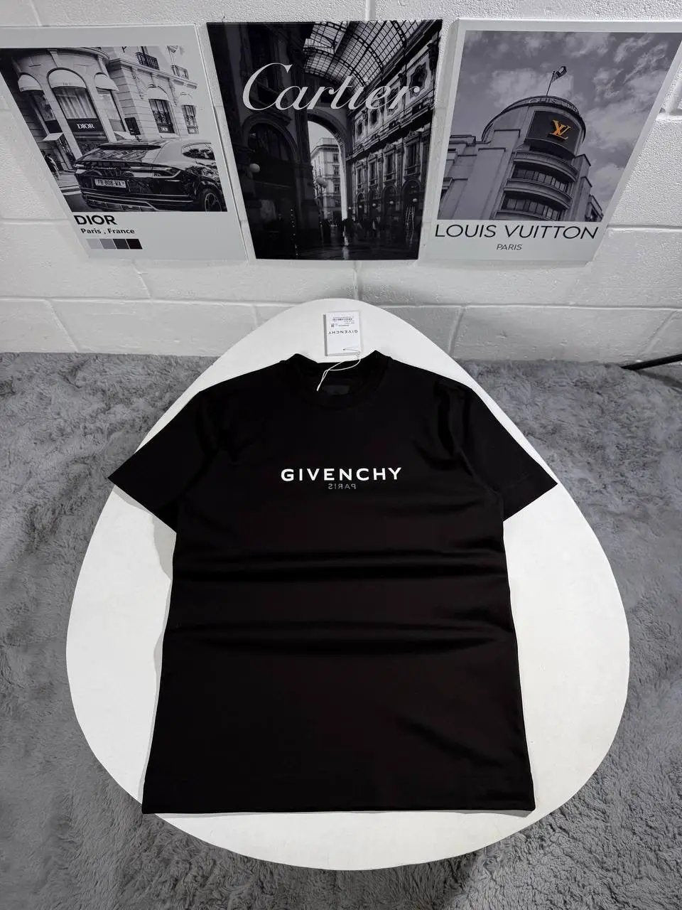 GVNCY REVERSE LOGO TEE by Stock supplier