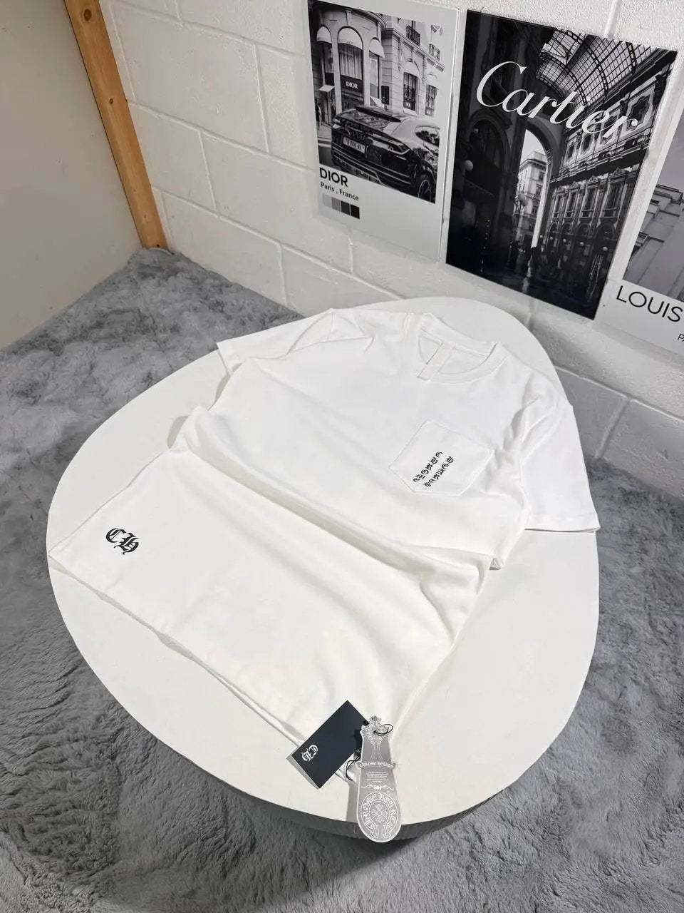 CHROME H. T SHIRT by Stock supplier