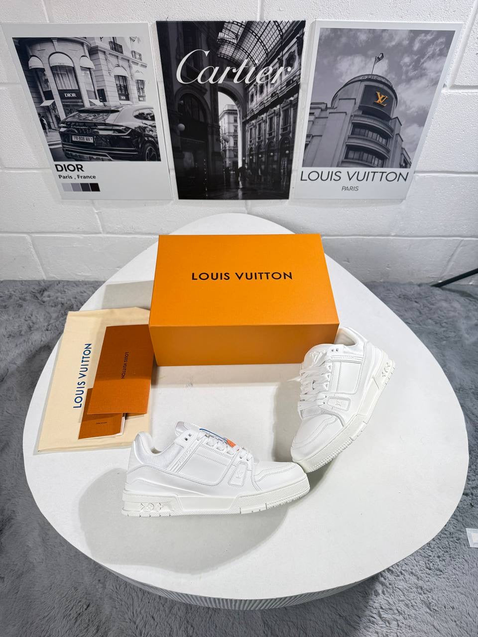 LVE TRAINERS FULL WHITE