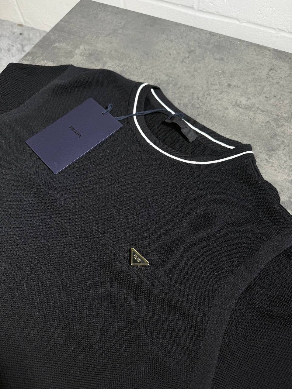 Rada knitted Tshirt black