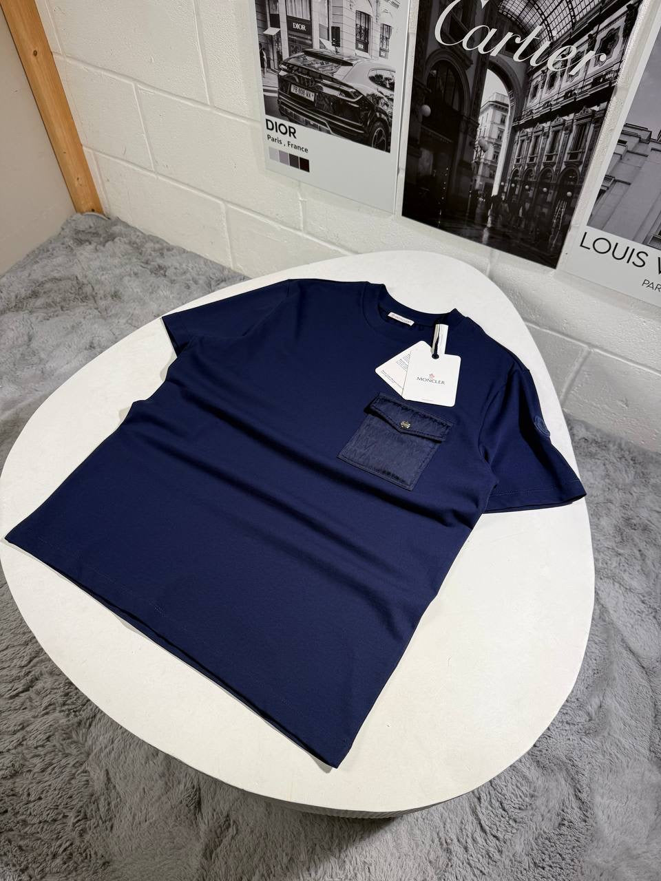 MNCLR PATCH LOGO POCKET TSHIRT