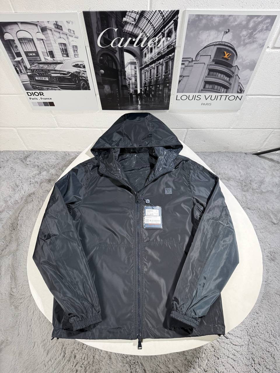 LVE REVERSIBLE WINDBREAKER NAVY