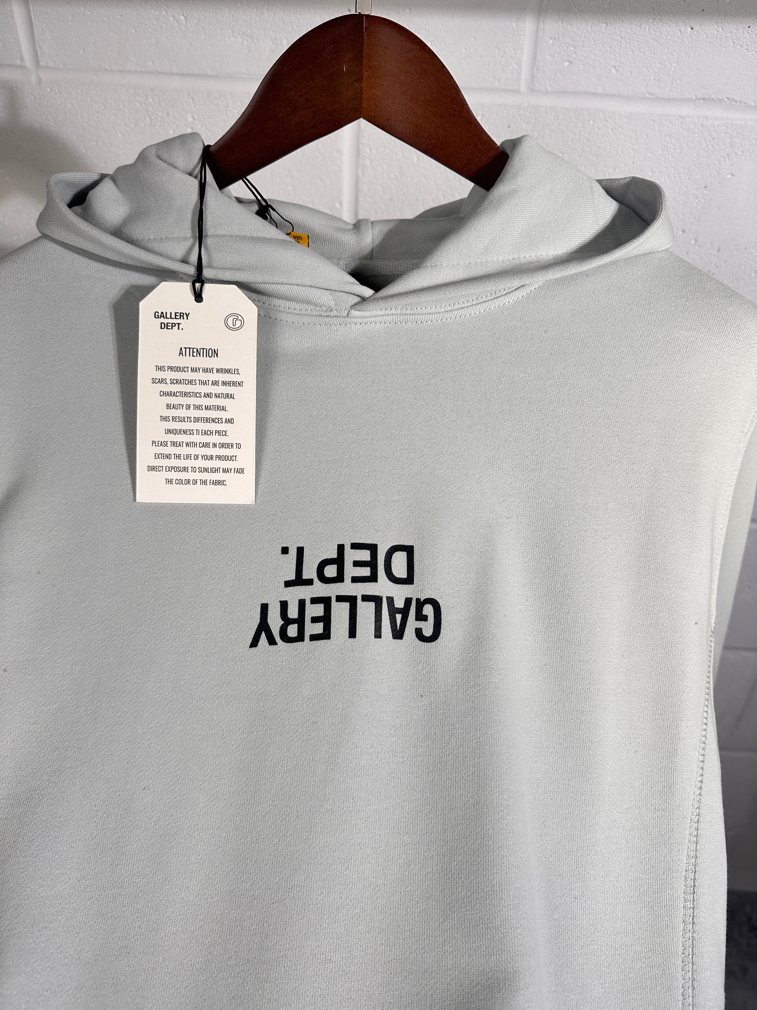Sweat à capuche gris Gallery Dept