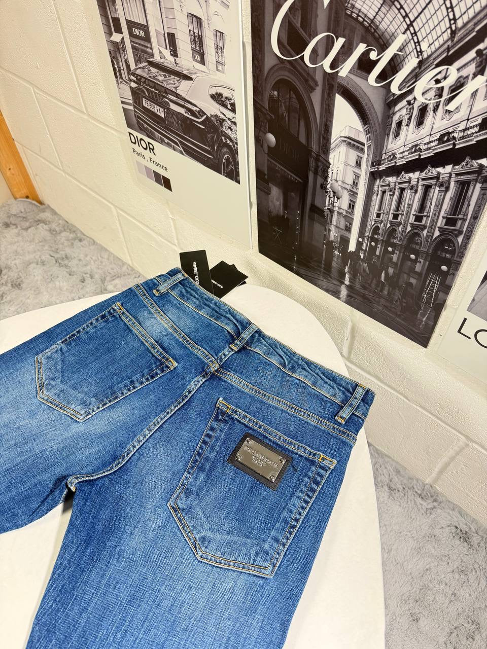 D&G LOGO JEANS