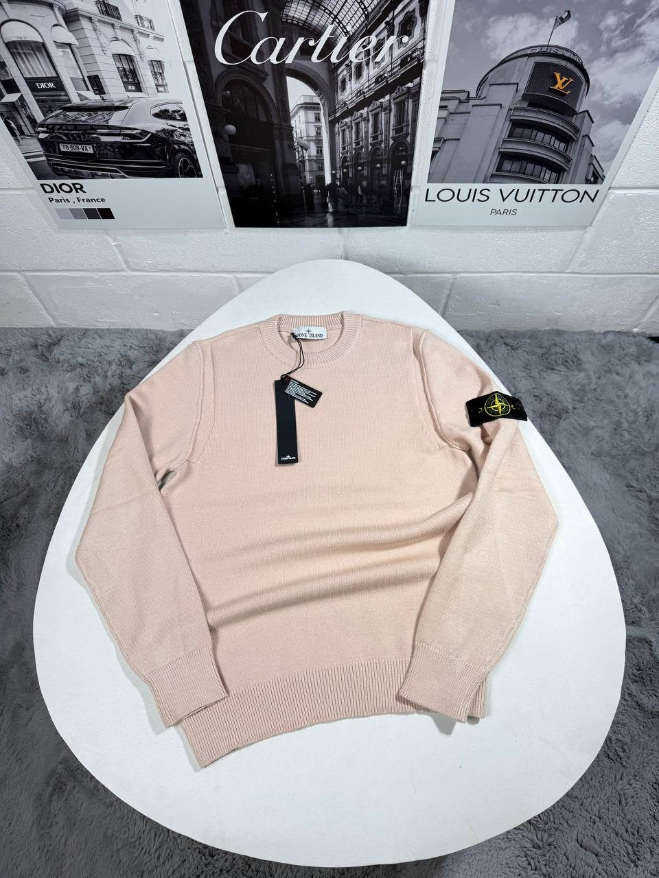 SI KNITTED JUMPER BEIGE