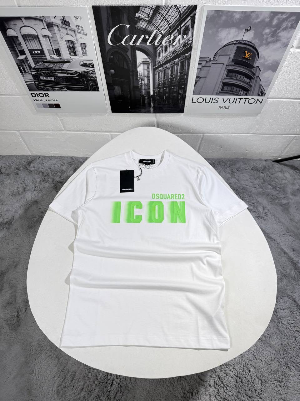 DSQ2 T SHIRT WHITE