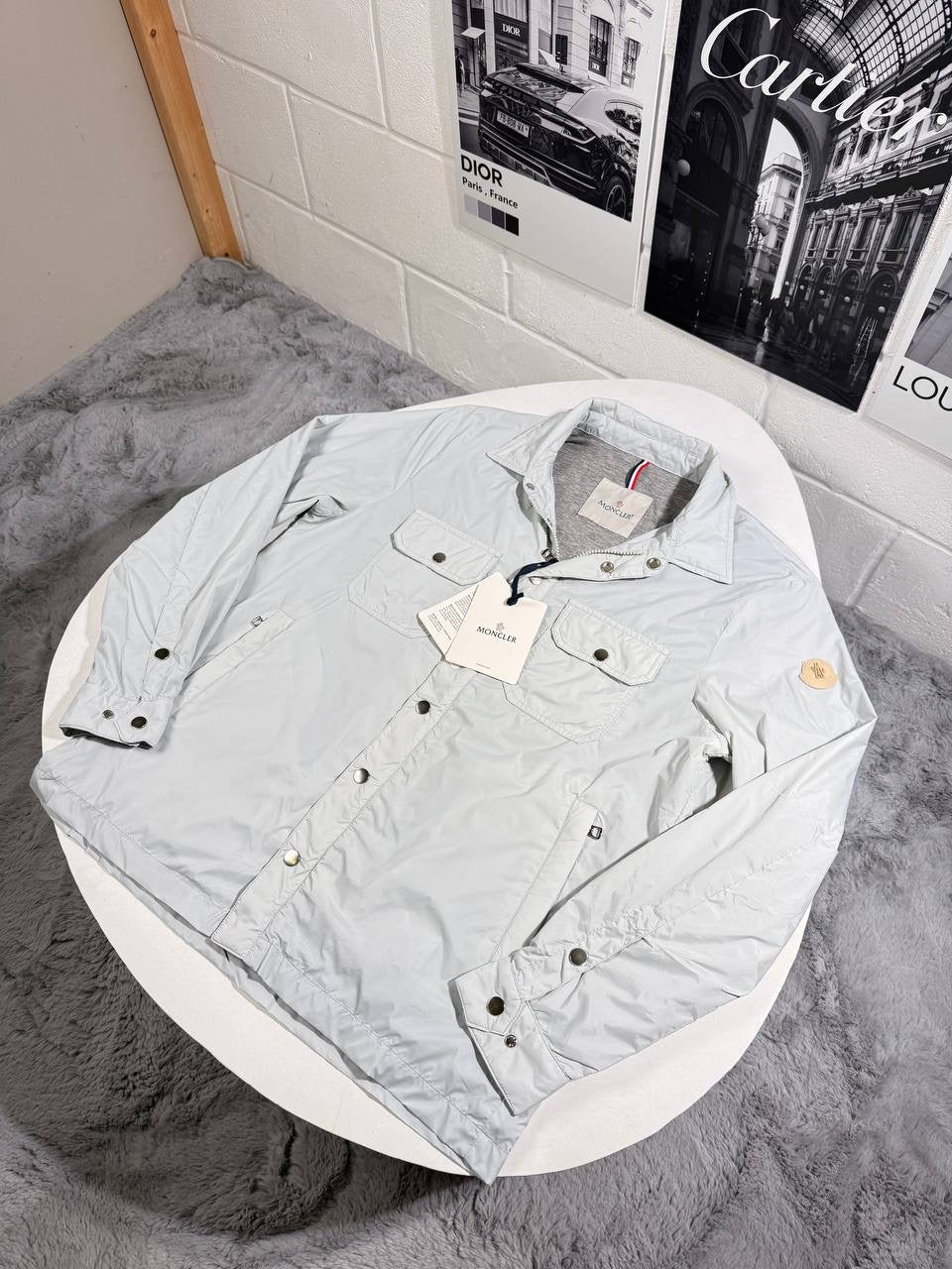 MNCLR TENIBRES DOWN SHIRT GREY