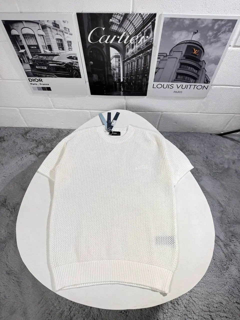 MIRI KNITTED LOGO TSHIRT by Stock supplier