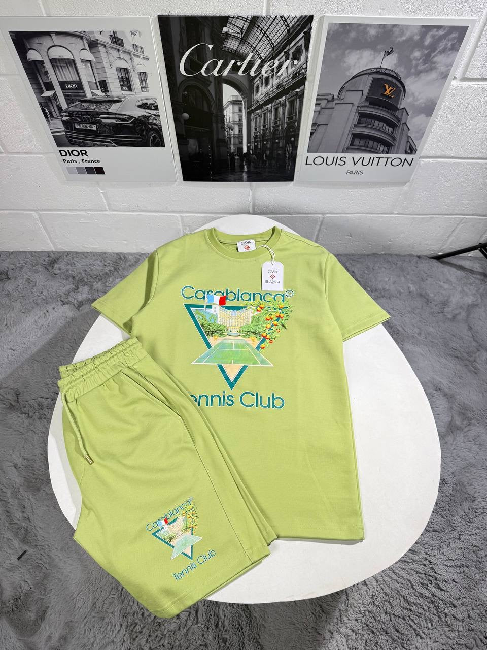 CASA AFRO CUBIN SHORTSET