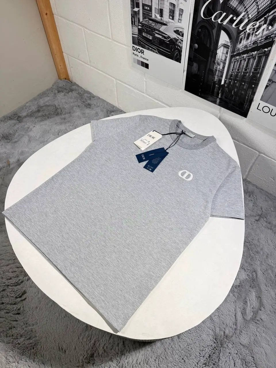 CD T SHIRT GREY by Stock supplier