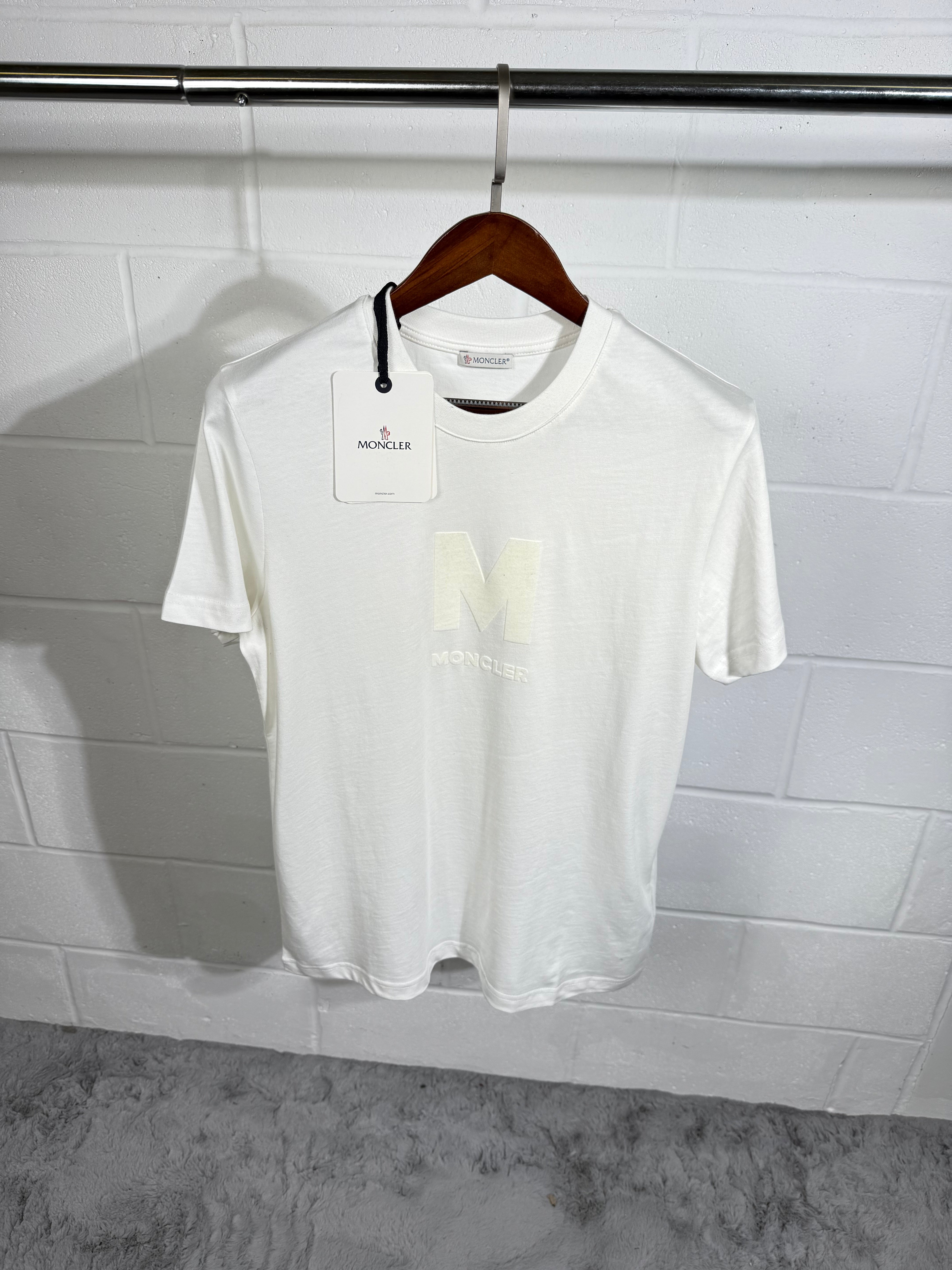MNCLR WHITE LOGO T SHIRT
