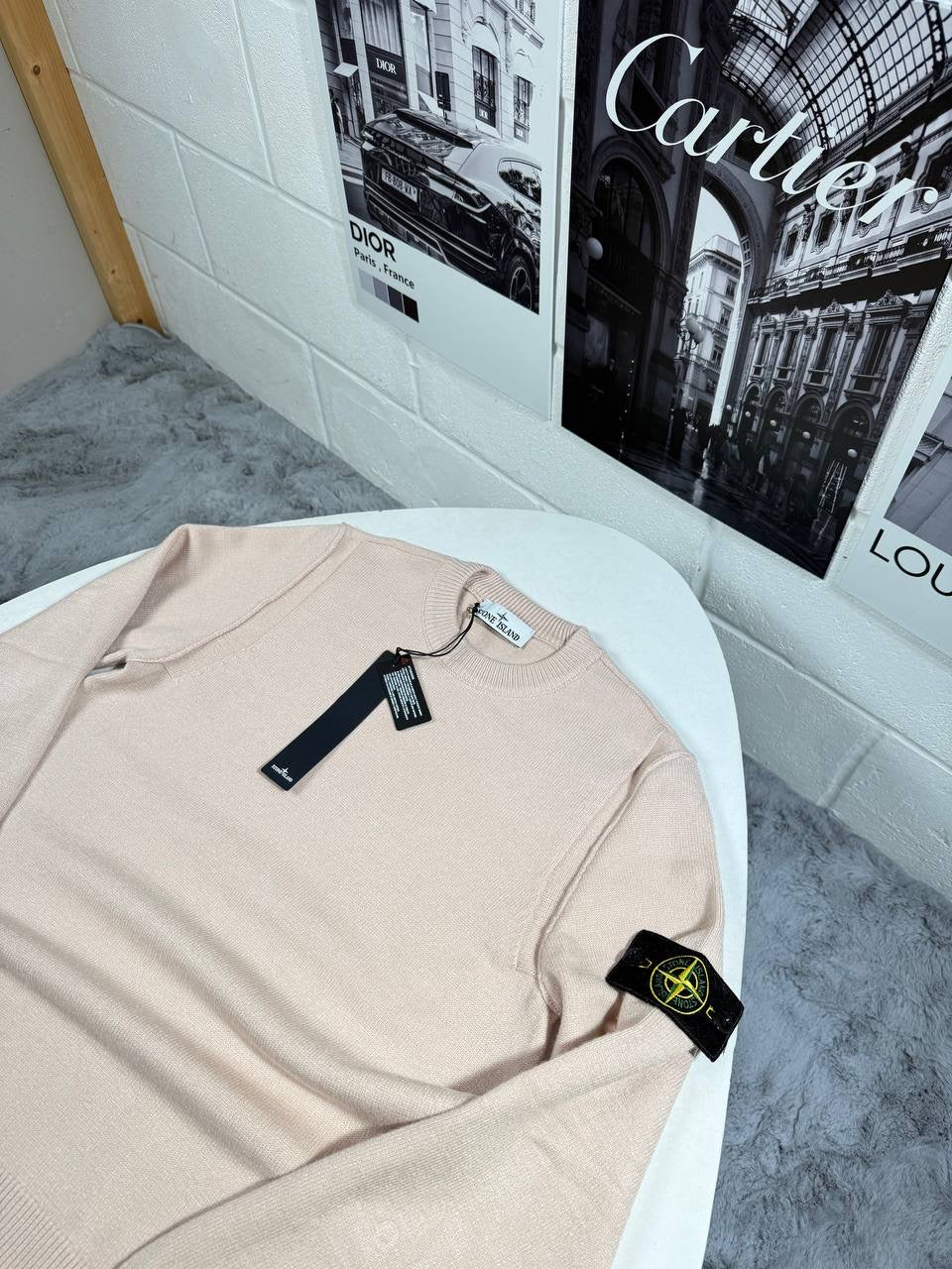 SI KNITTED JUMPER BEIGE