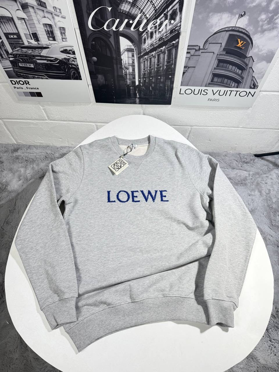 LOWE JUMPER GREY