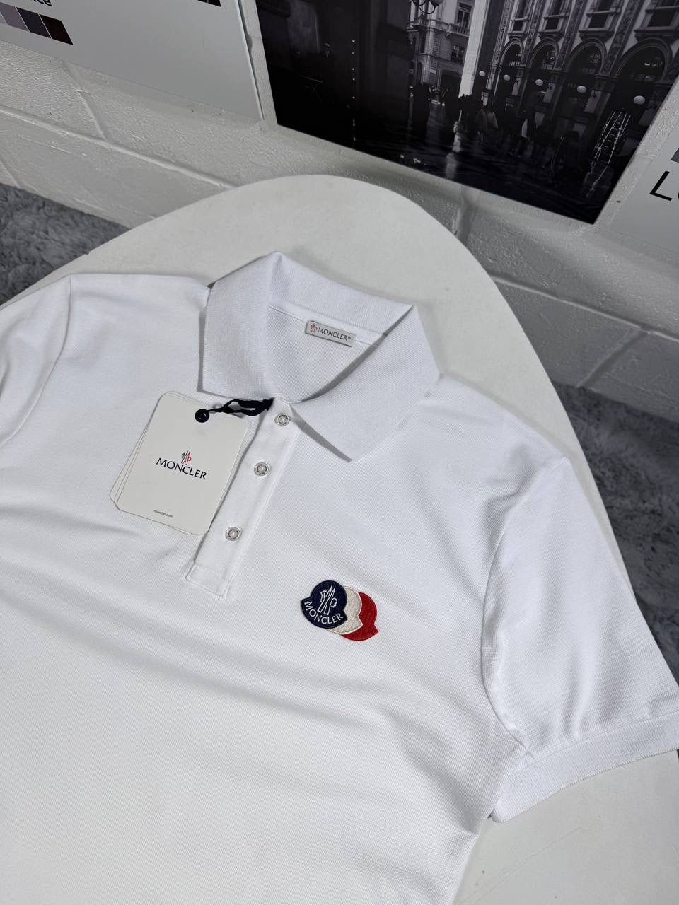 MNCLR TRICOLOR LOGO POLO by Stock supplier