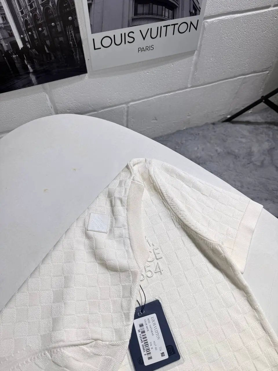 LVE DAMIER KNITTED TSHIRT by Stock supplier