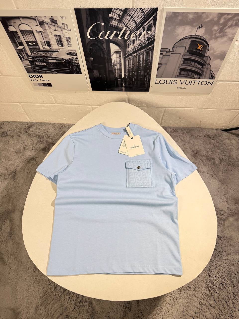 MNCLR PATCH LOGO POCKET TSHIRT