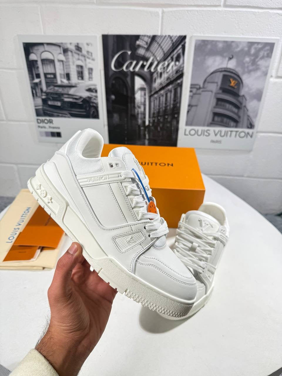 LVE TRAINERS FULL WHITE