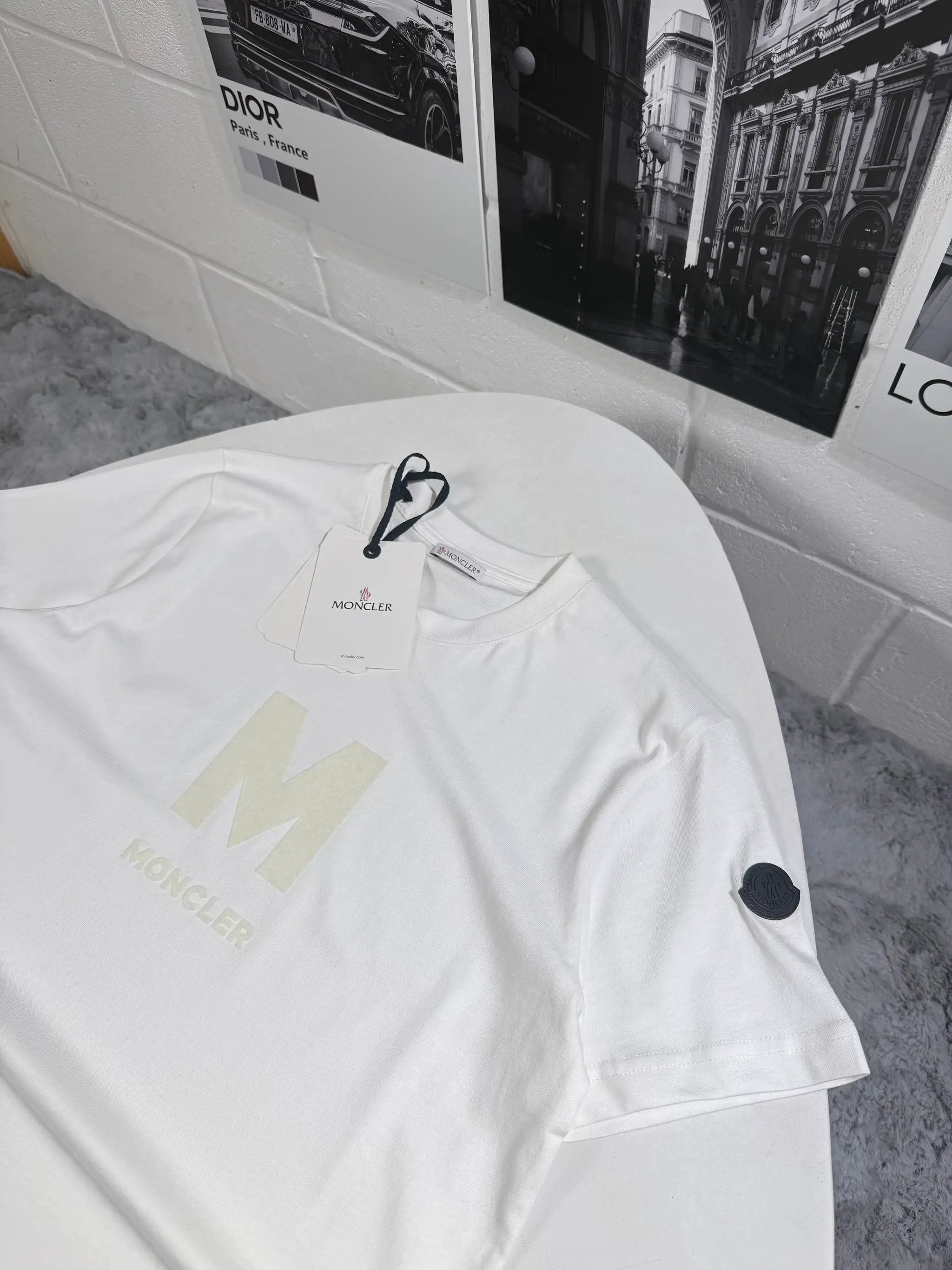 MNC LOGO T SHIRT WHITE by Stock supplier