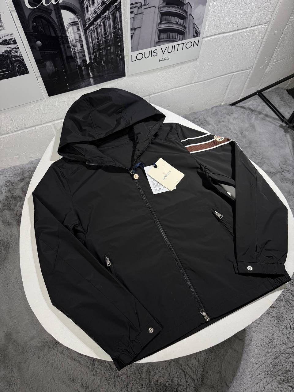 MNCLR CLAUT WINDBREAKER BLACK