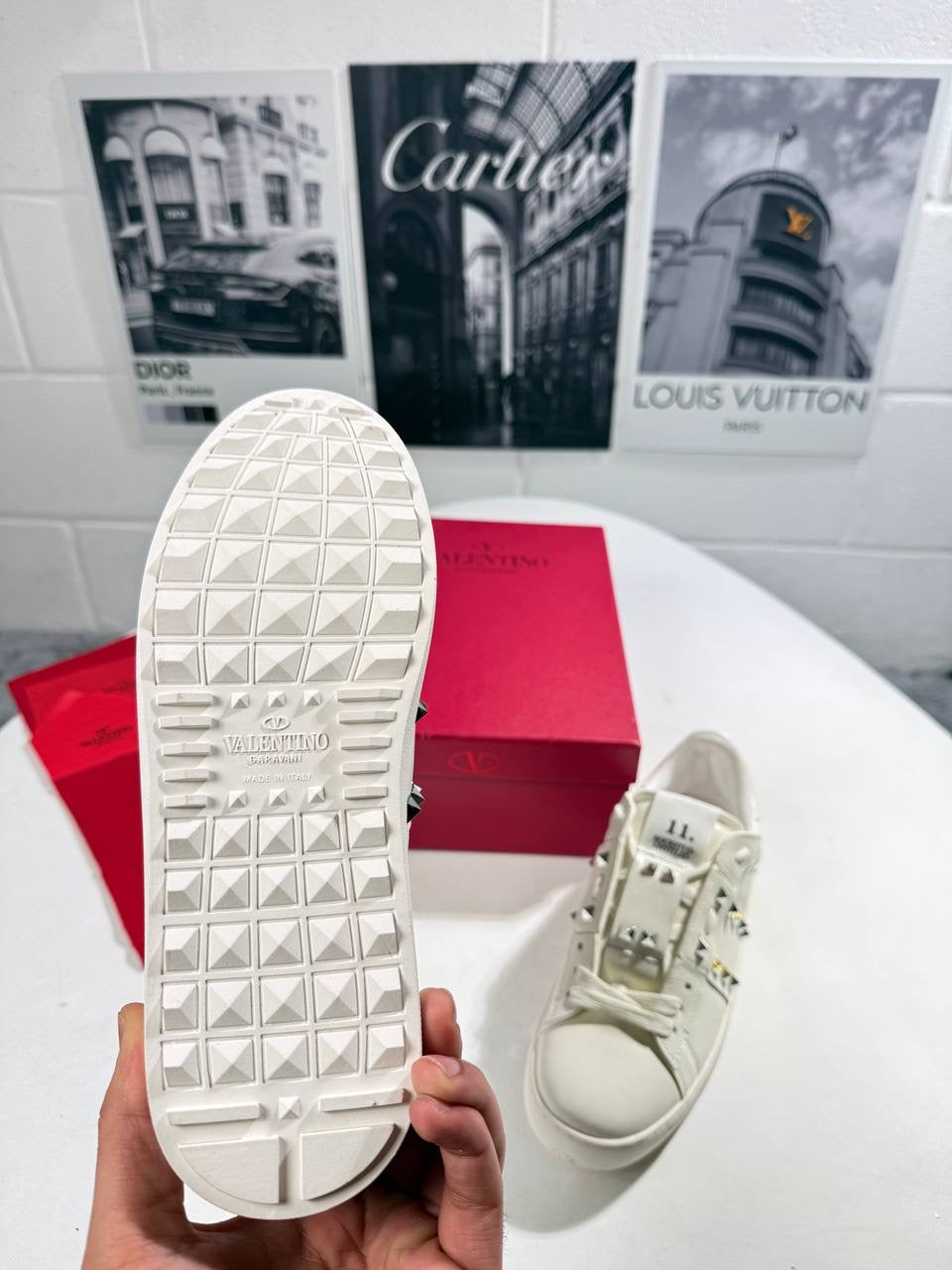 VLTNO ROCKSTUD WOMEN TRAINER