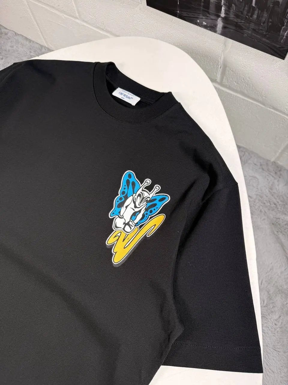 OFF W TSHIRT BLACK Stock supplier