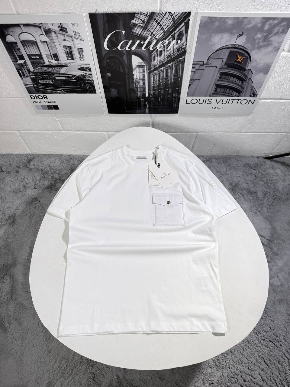 MNCLR PATCH LOGO POCKET TSHIRT