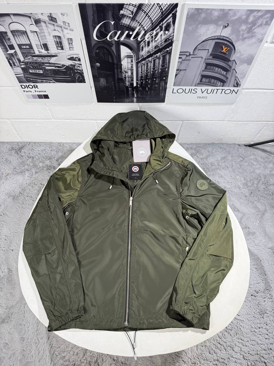 CG GHOST LOGO WINDBREAKER