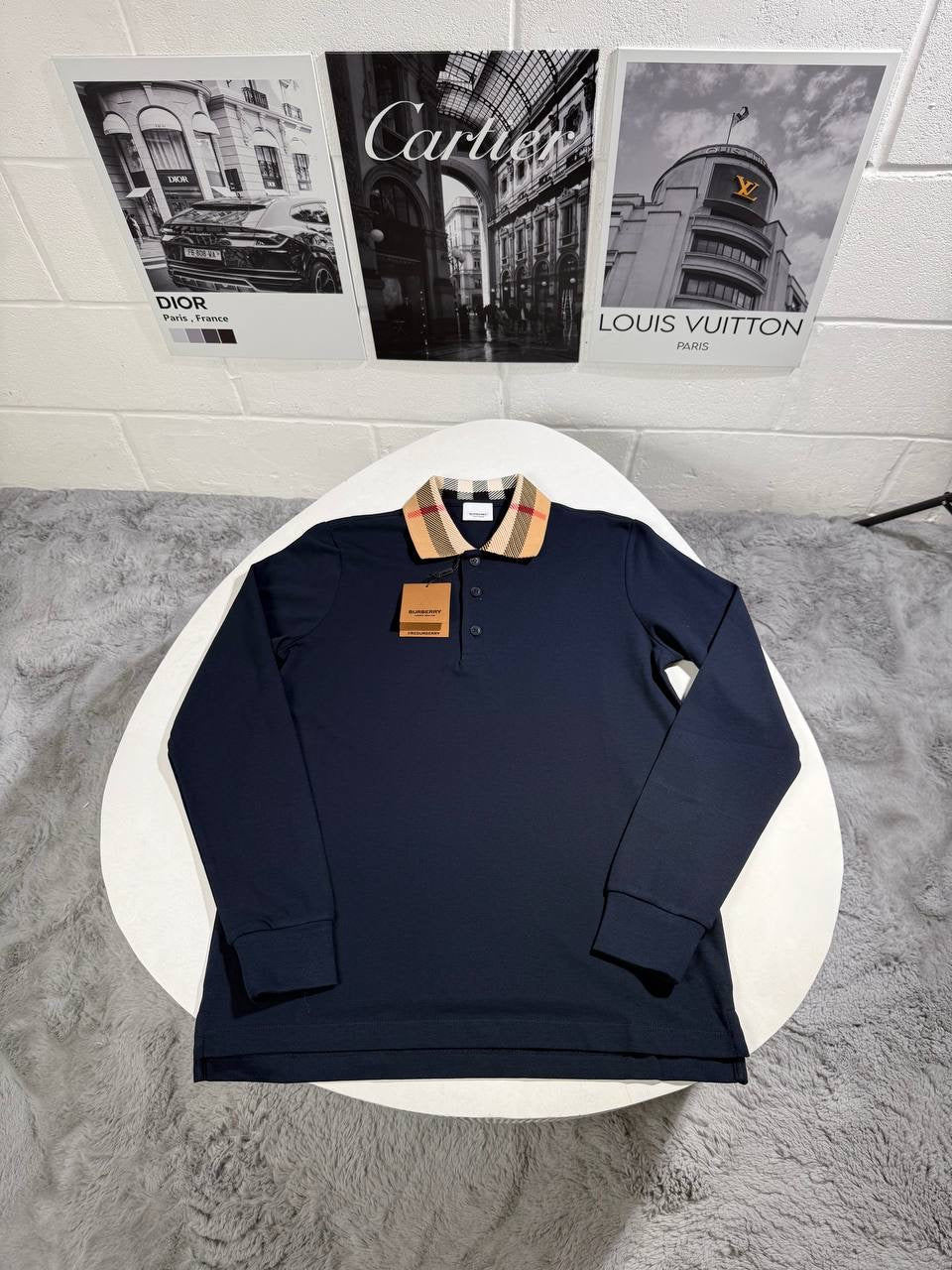 BURB LONG SLEEVE SWEATSHIRT