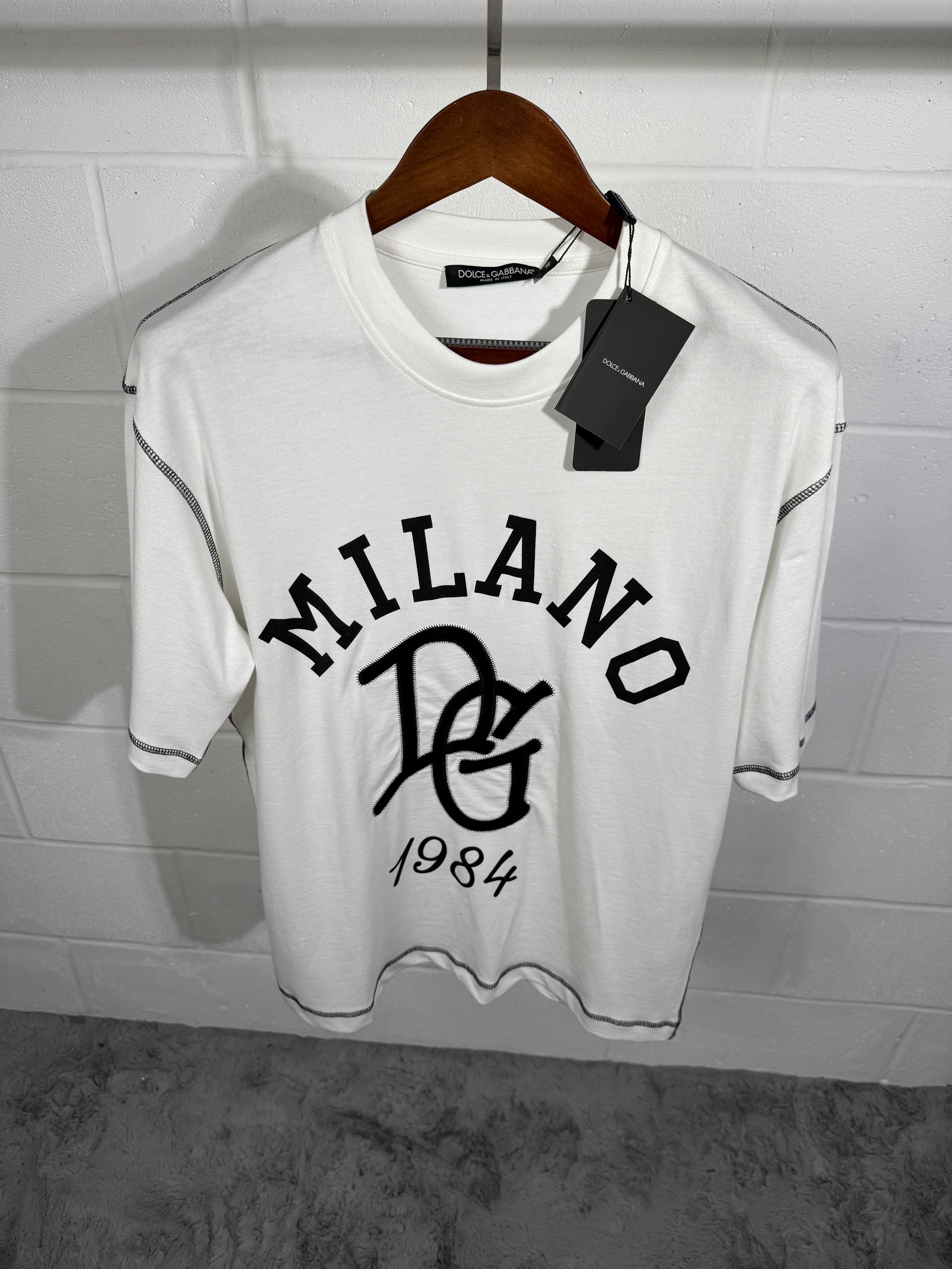 D&G WHITE OVERSHIRT