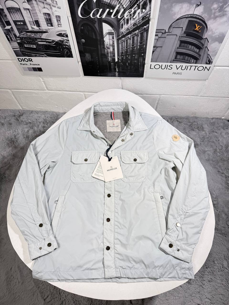 MNCLR TENIBRES DOWN SHIRT GREY