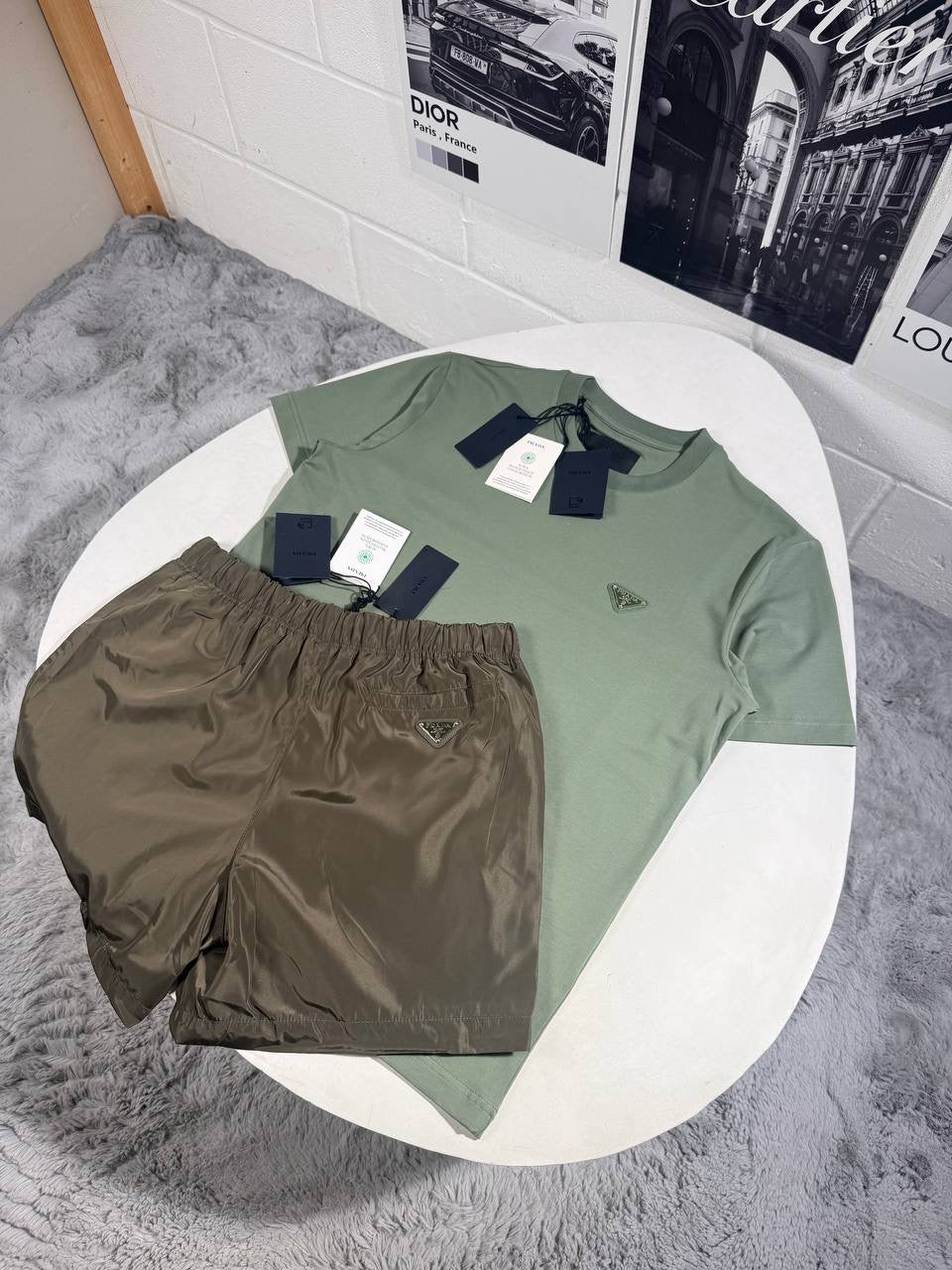RADA BADGE SHORTSET GREEN