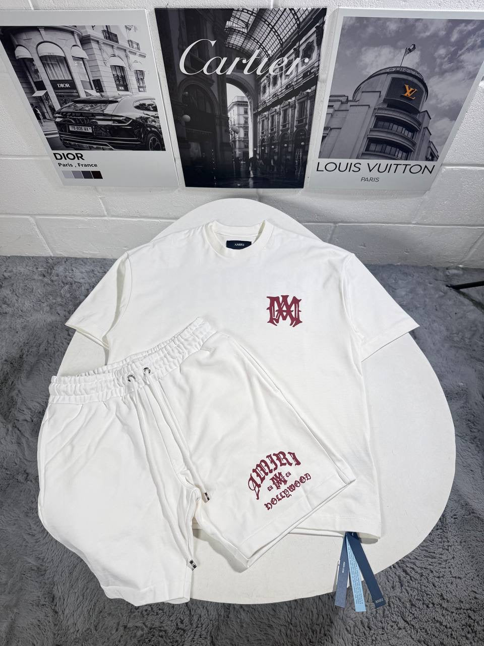 MIRI SHORT SET WHITE
