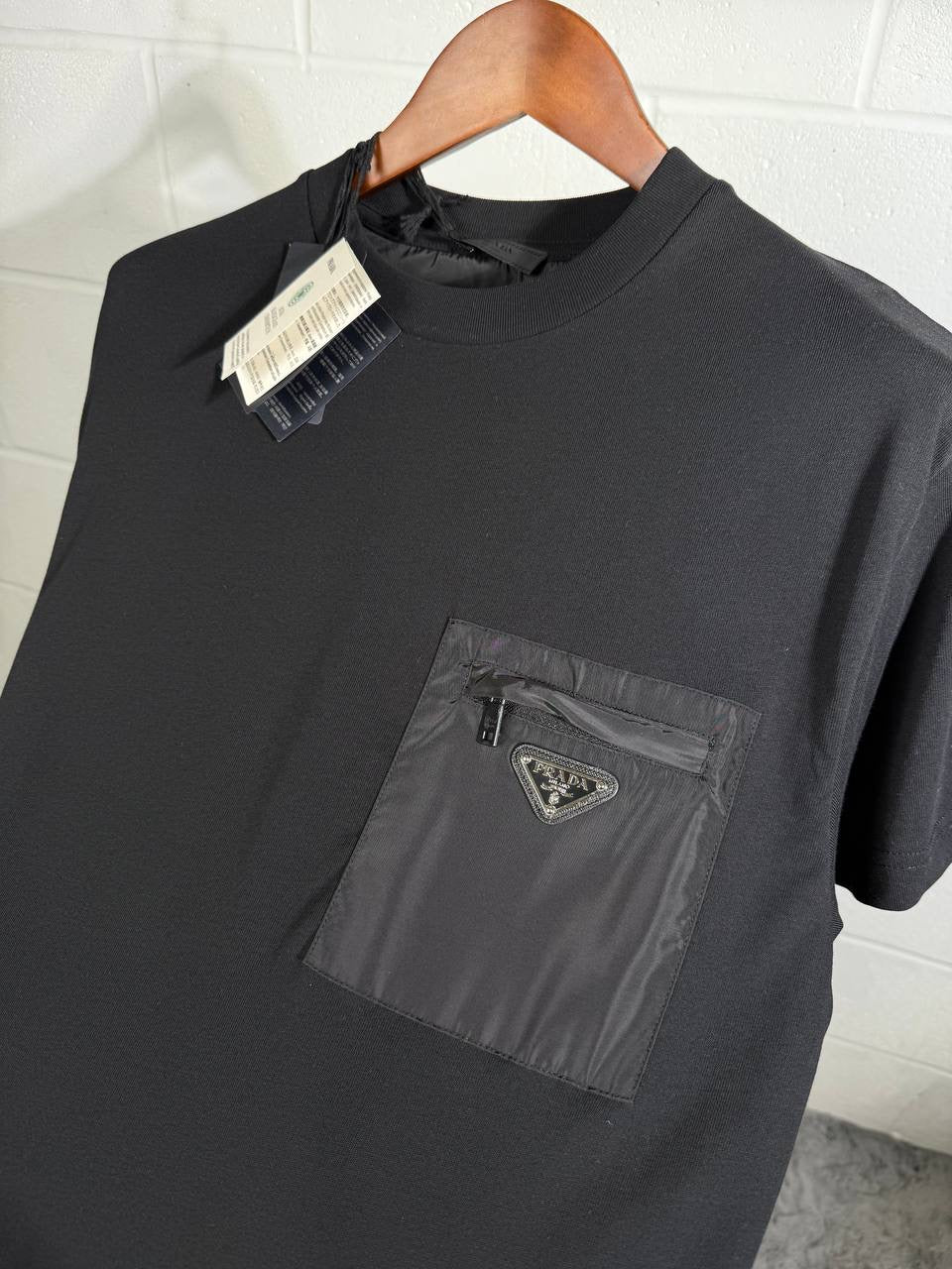 Prada pocket Tshirt black
