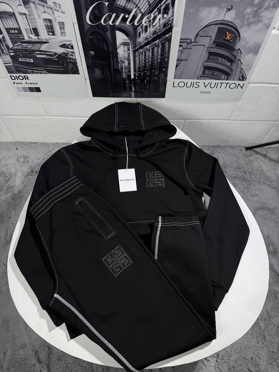 GVNCY TRACKSUIT BLACK