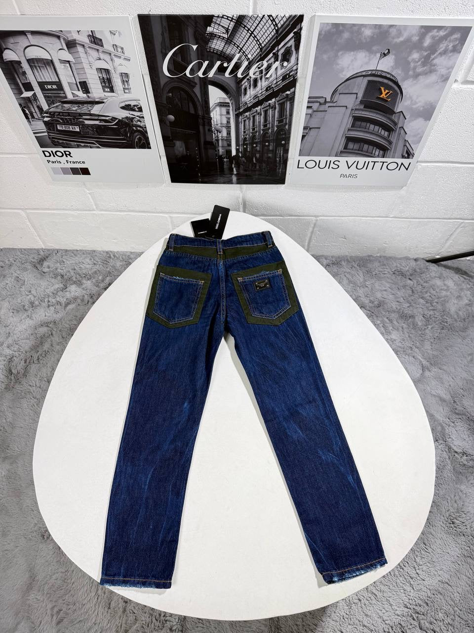 D&G JEANS KIDS BLUE