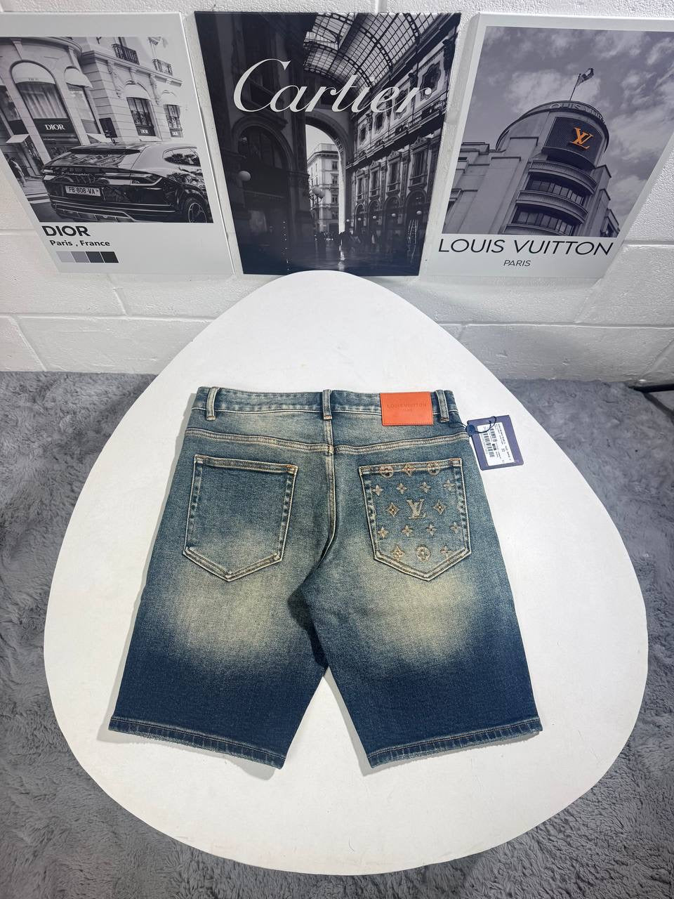 LVE DENIM SHORTS