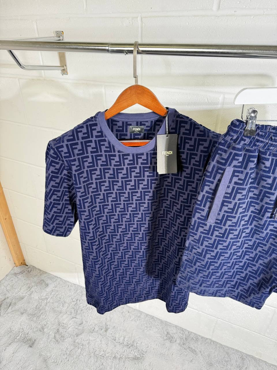 FND NAVY TOWEL SET