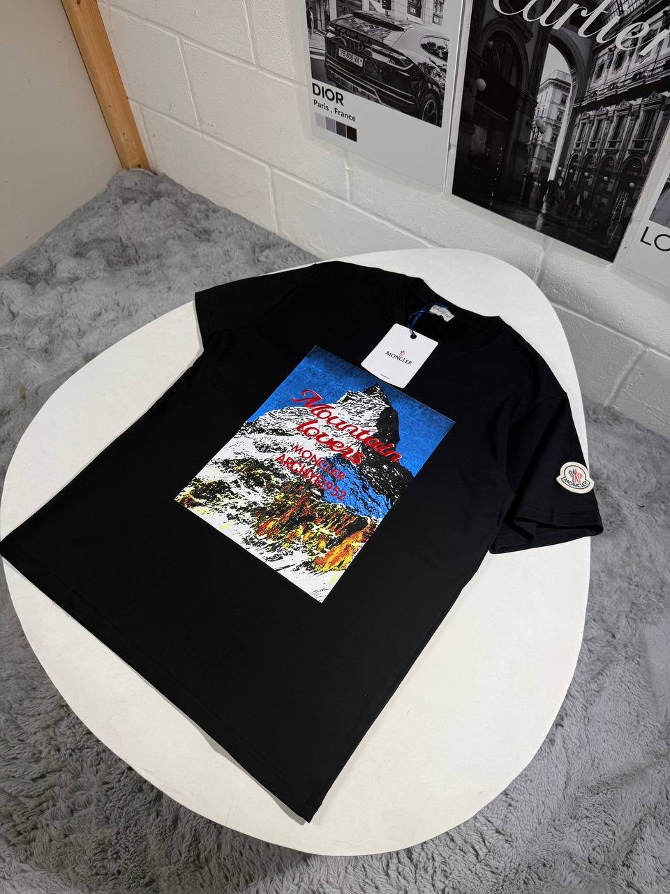 MNCLR MOUNTAIN MONTIF TSHIRT