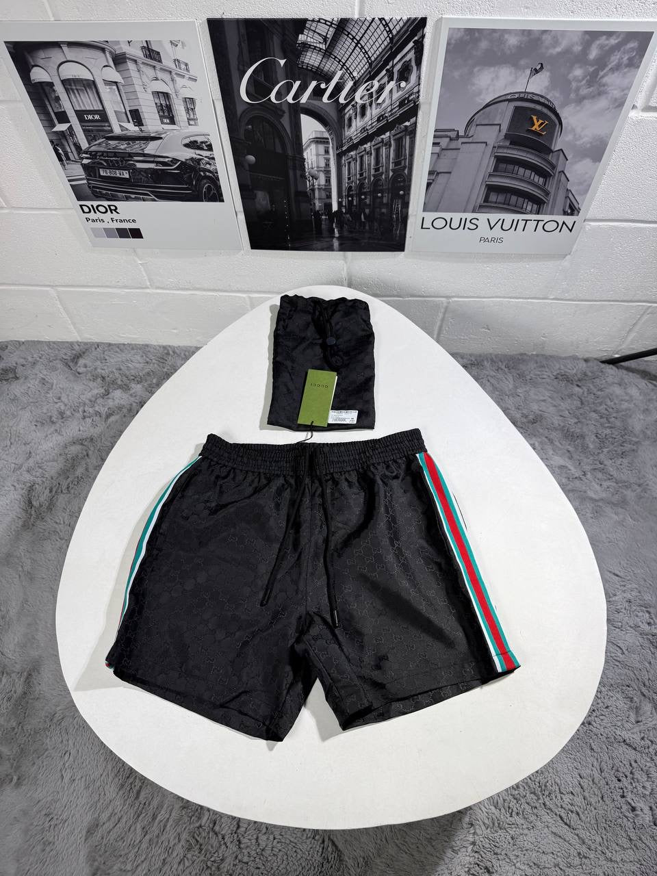 UCCI JACQUARD NYLON SWIM SORTS