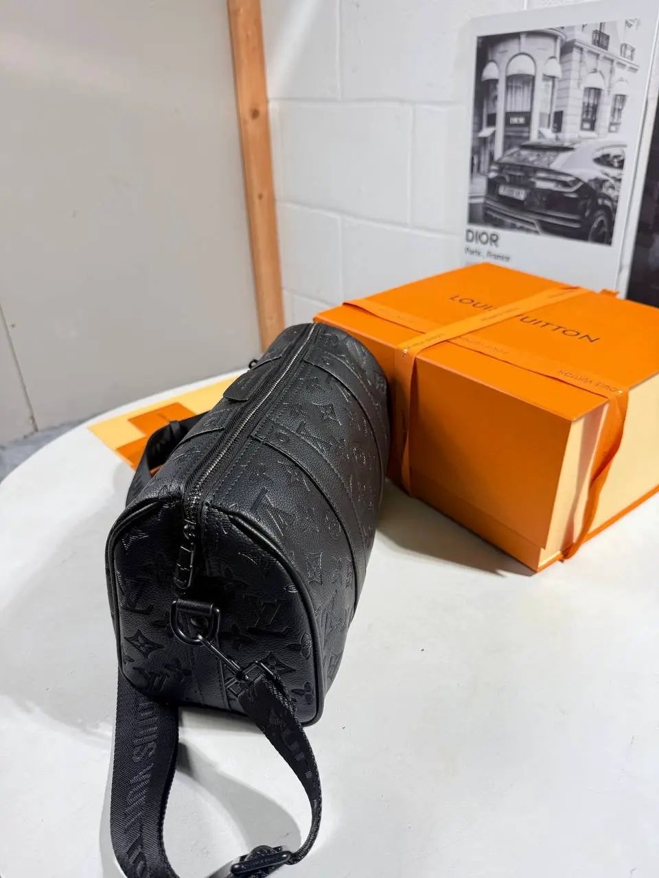 LVE BLACK PATTERN BAG