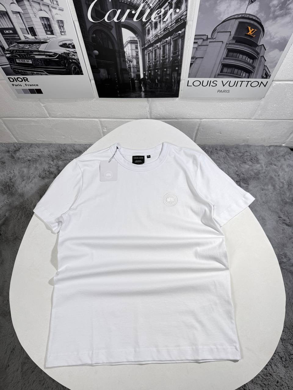 CG LOGO TEE WHITE