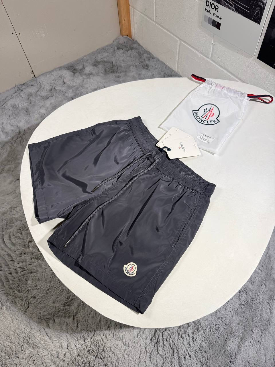 MNCLR LOGO SWIM SHORTS