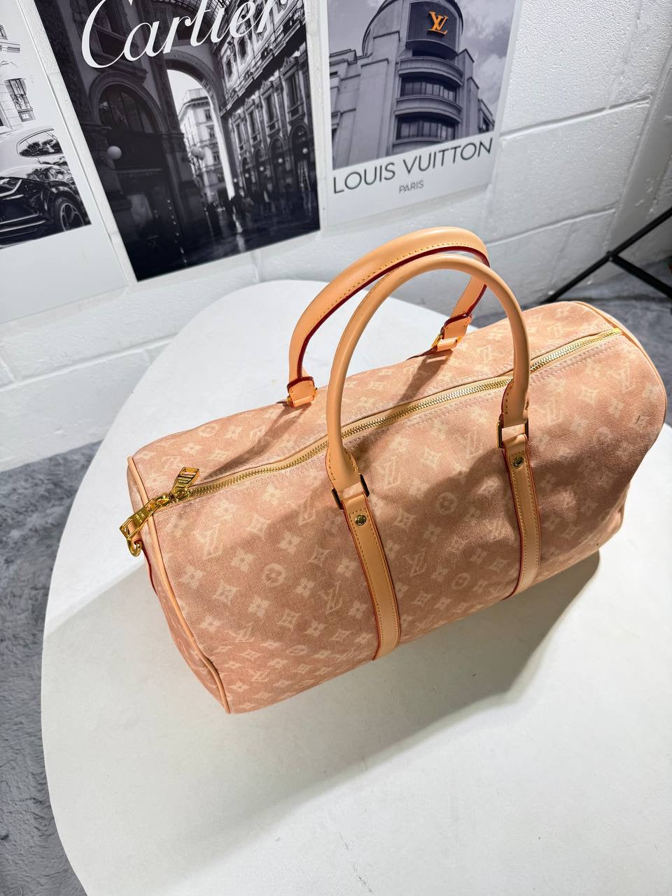 LVE MONOGRAM DUFFLE BAG