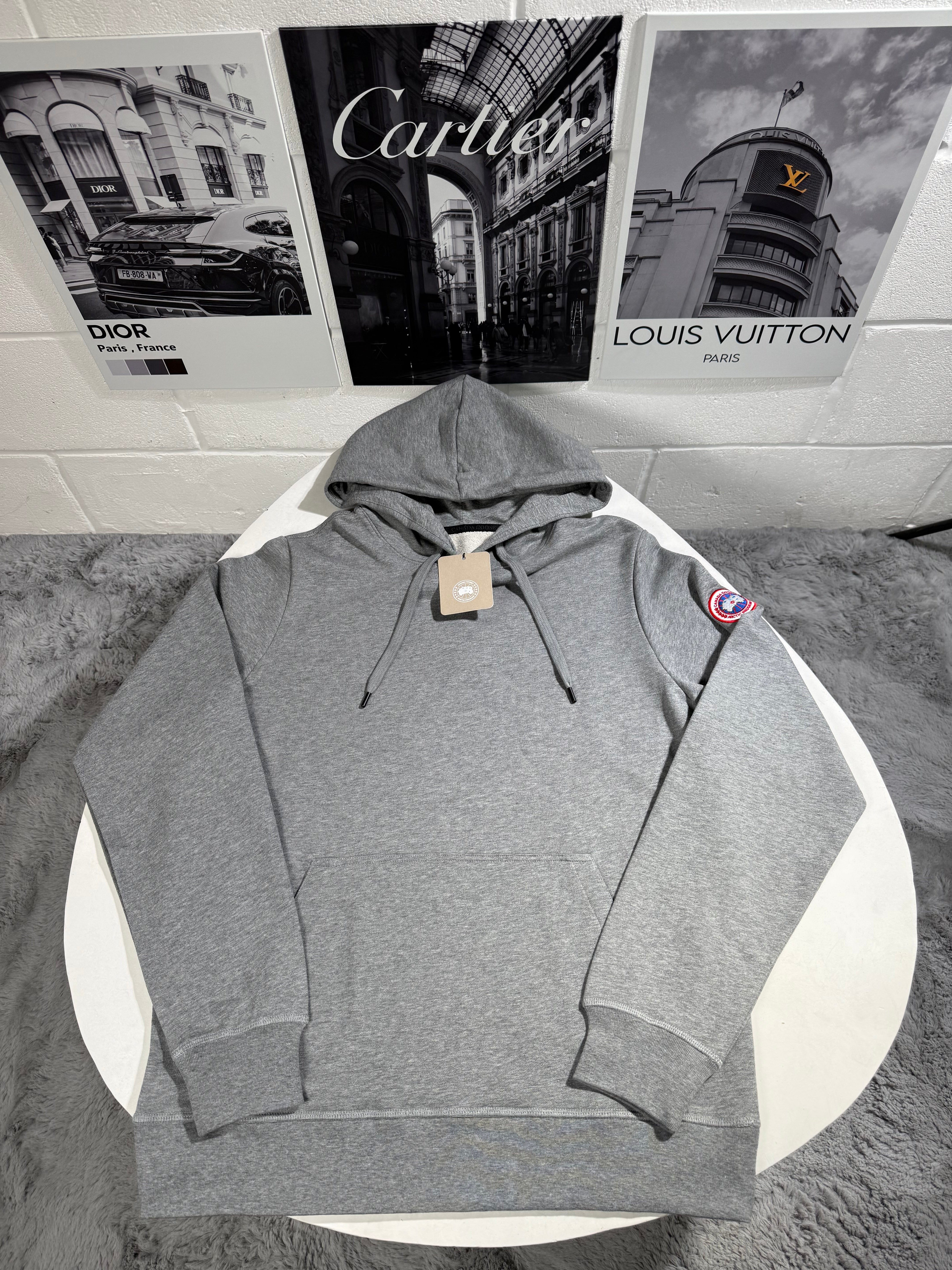 CG HOODIE DARK GREY